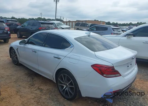 2019 Genesis G70 3.3T Advanced from USA, damaged, VIN KMTG54LE9KU034384